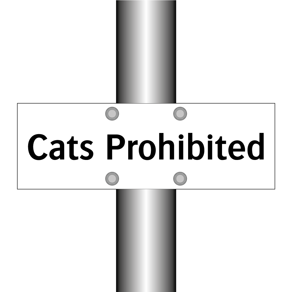 Cats Prohibited