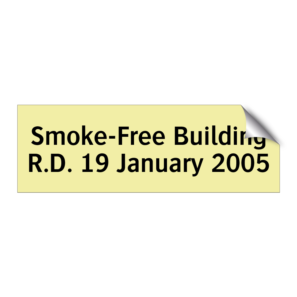 Smoke-Free Building R.D. 19 January 2005