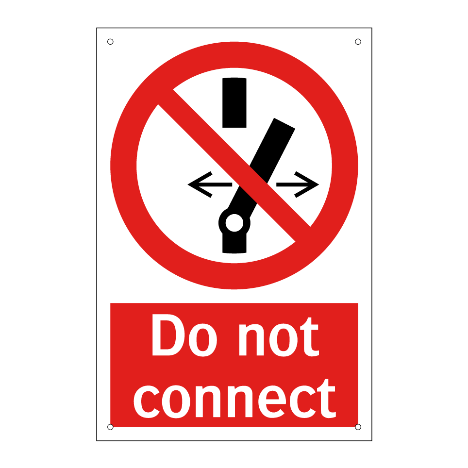 Do not connect