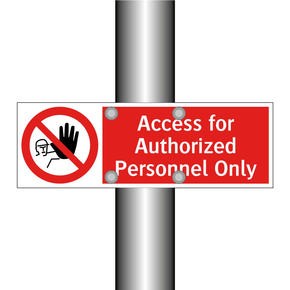 Access for Authorized Personnel Only