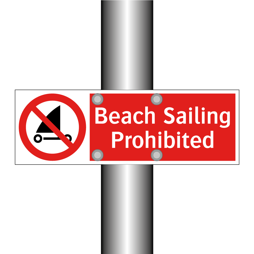 Beach Sailing Prohibited