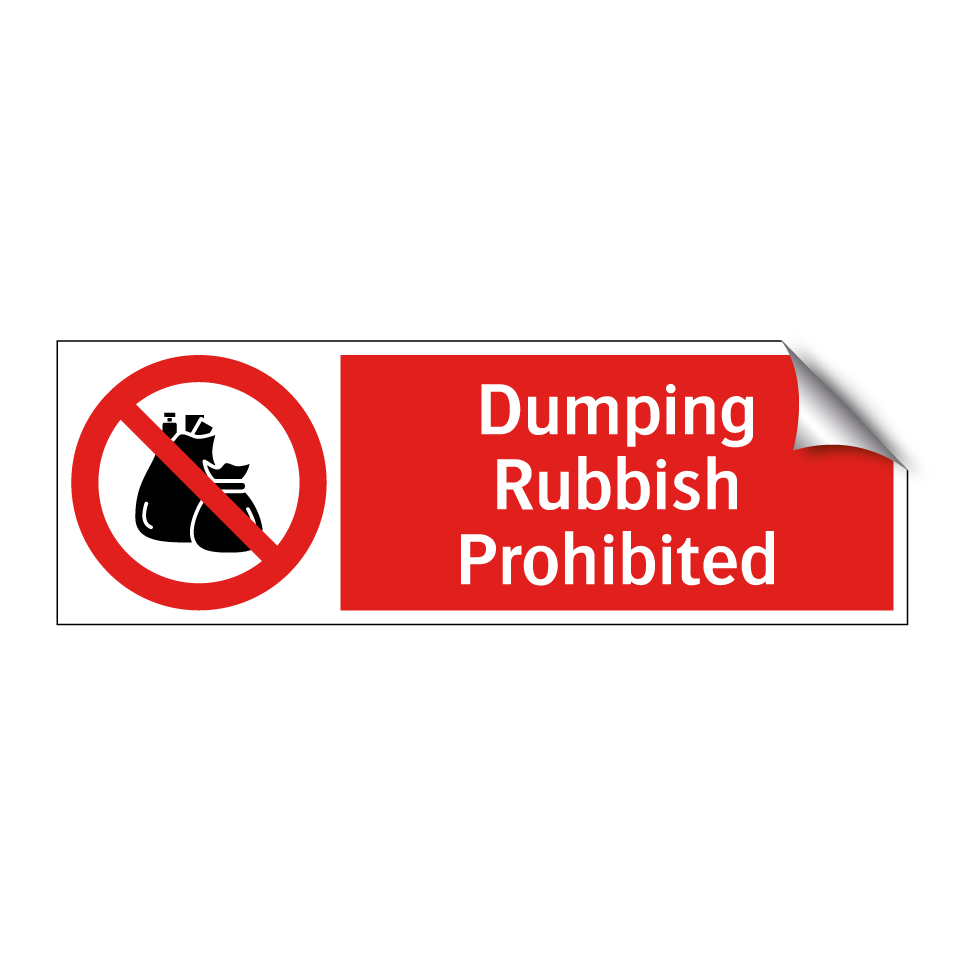 Dumping Rubbish Prohibited