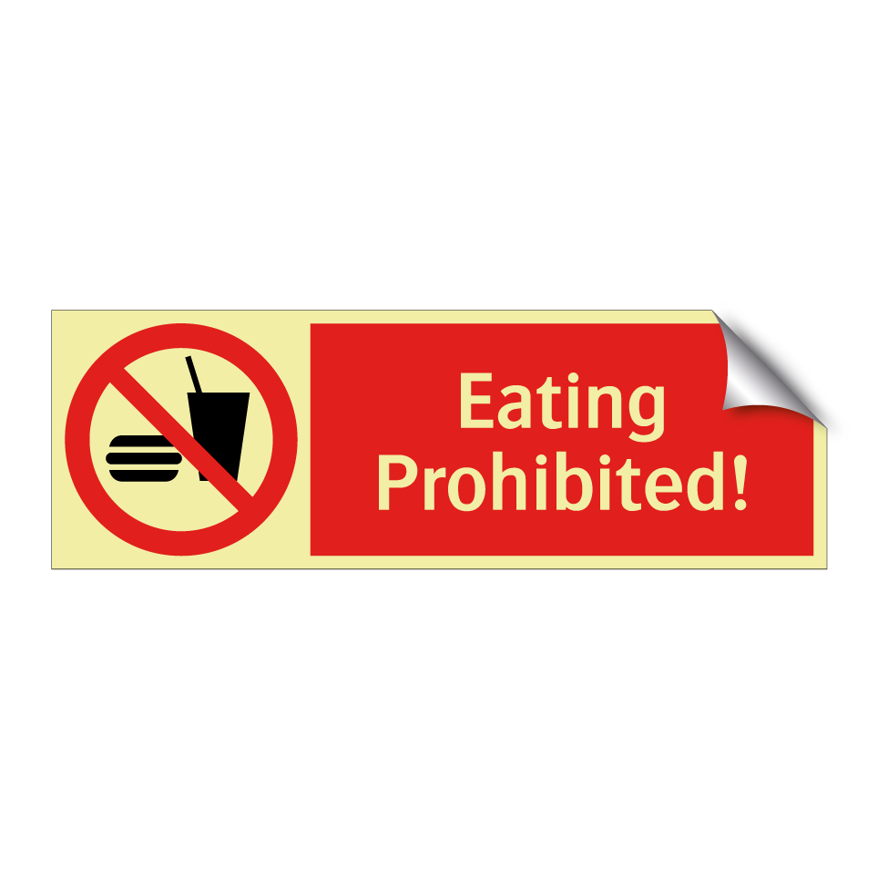 Eating Prohibited!