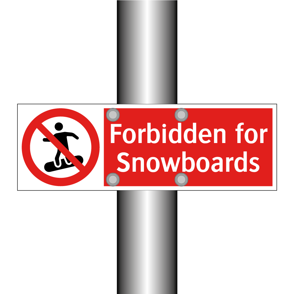 Forbidden for Snowboards