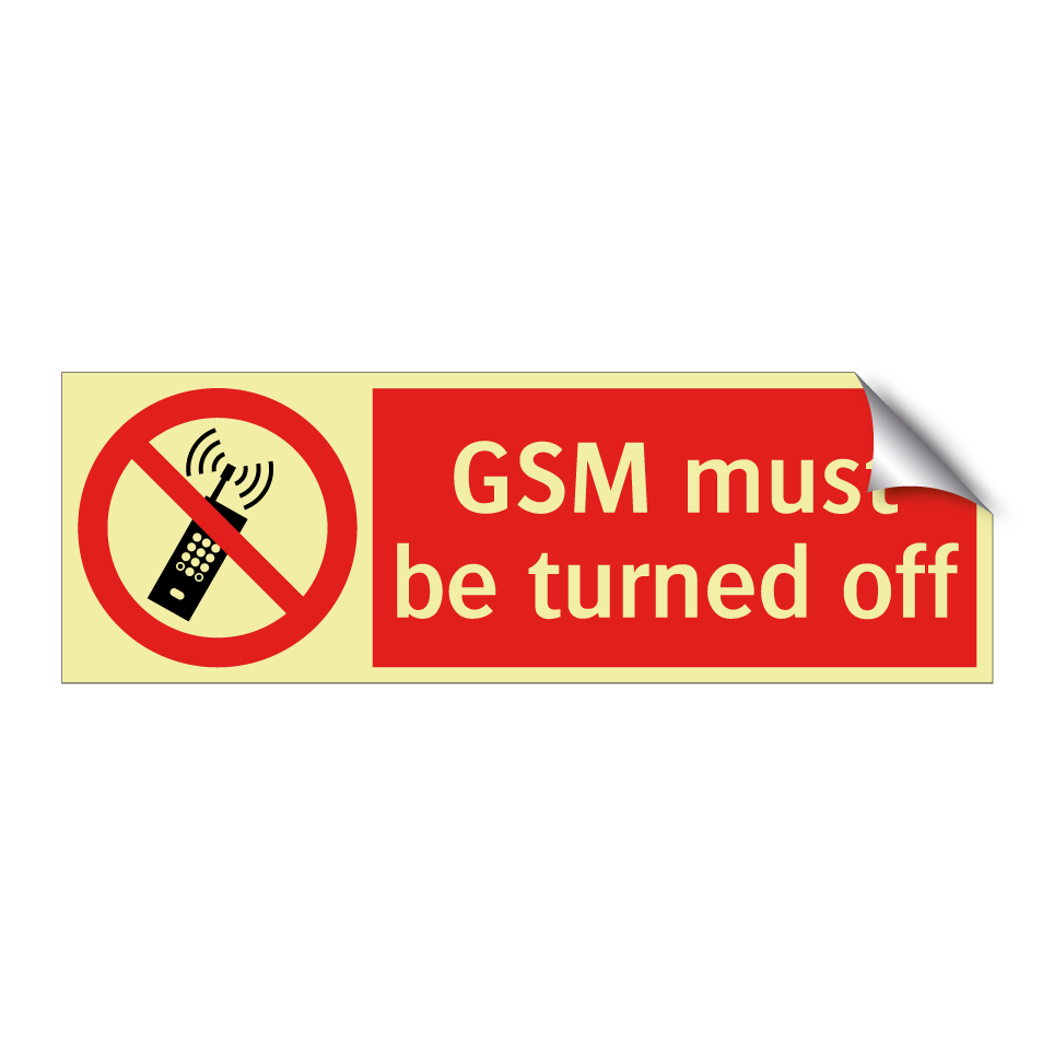 GSM must be turned off