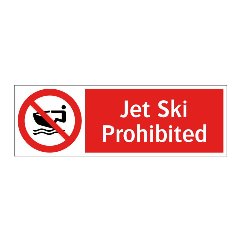 Jet Ski Prohibited