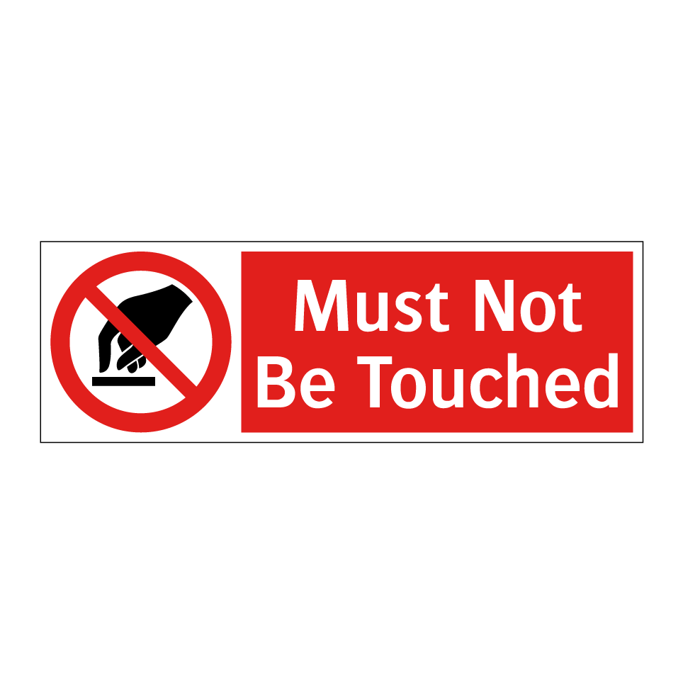 Must Not Be Touched