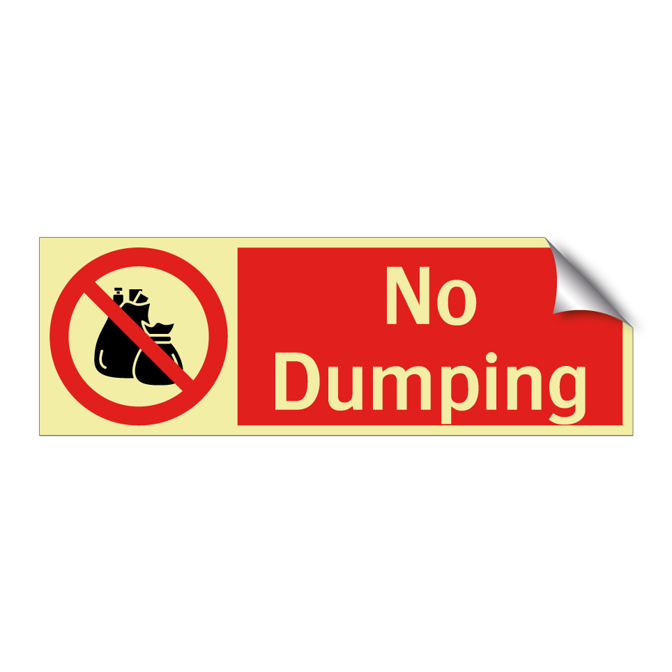 No Dumping