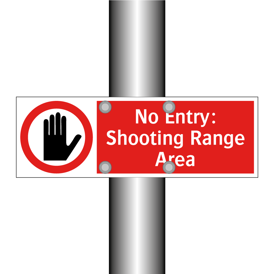 No Entry: Shooting Range Area