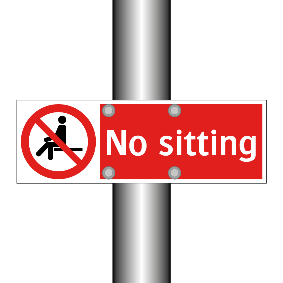 No sitting