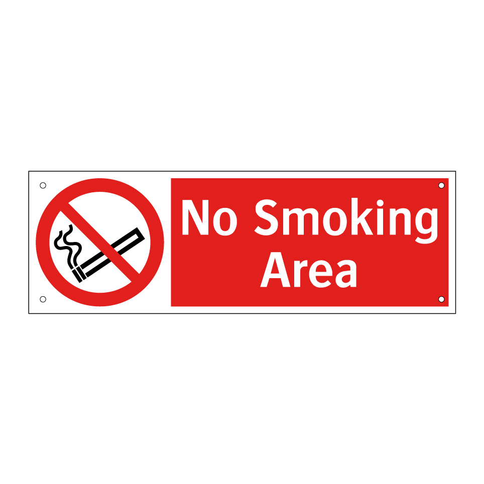 No Smoking Area
