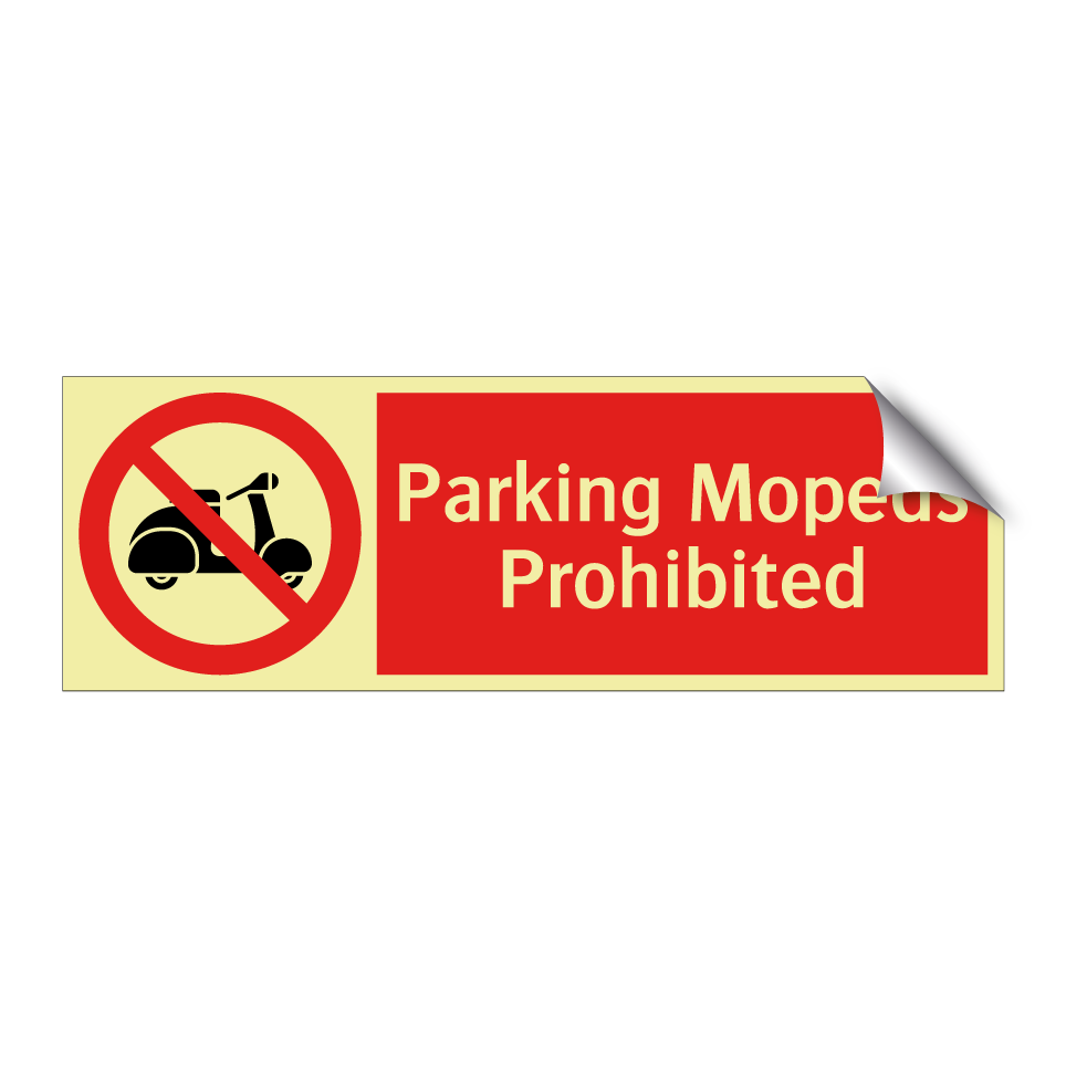Parking Mopeds Prohibited