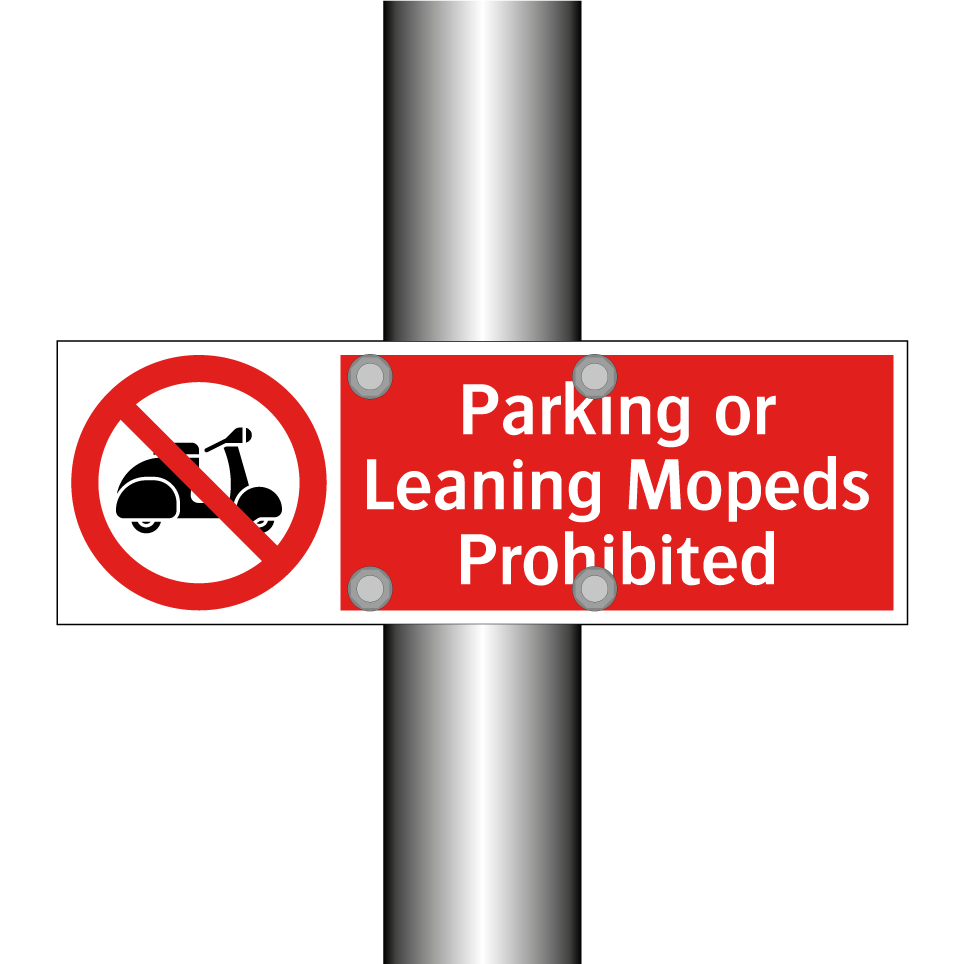 Parking or Leaning Mopeds Prohibited
