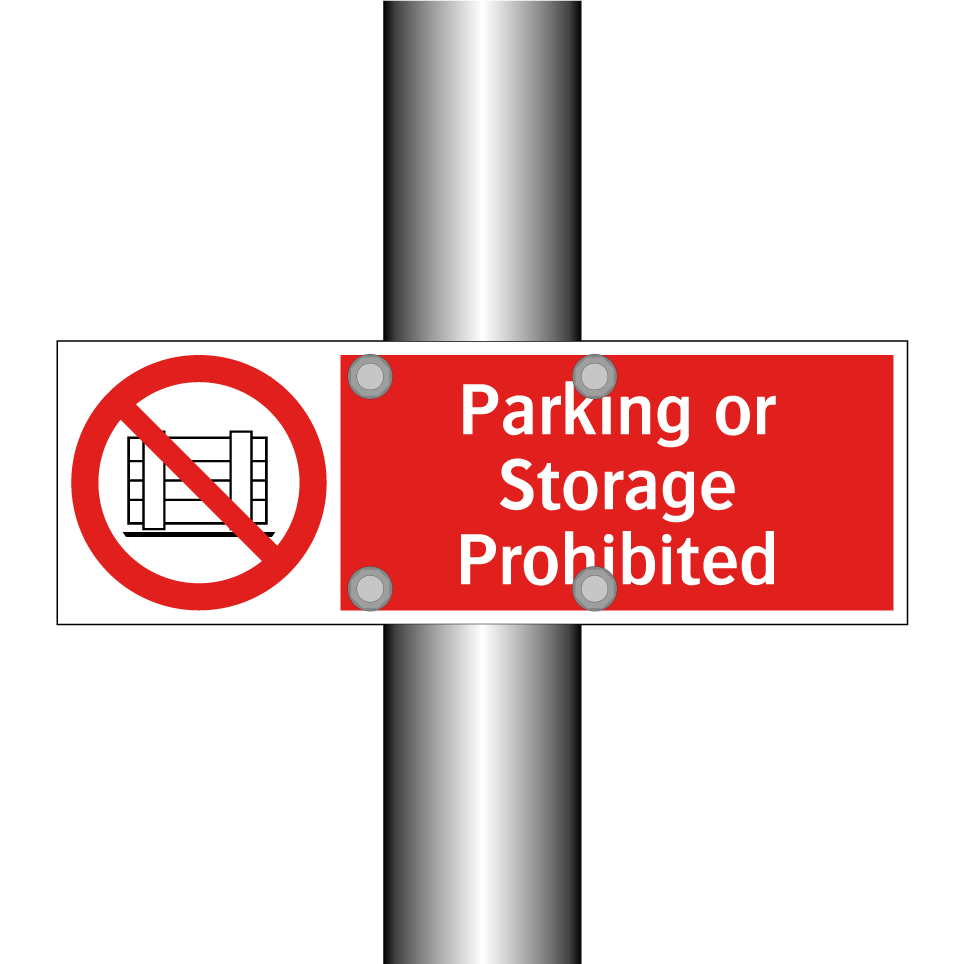 Parking or Storage Prohibited