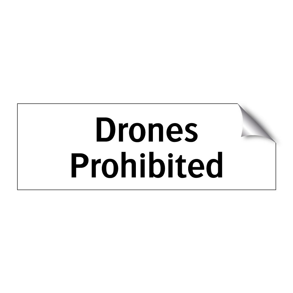 Drones Prohibited