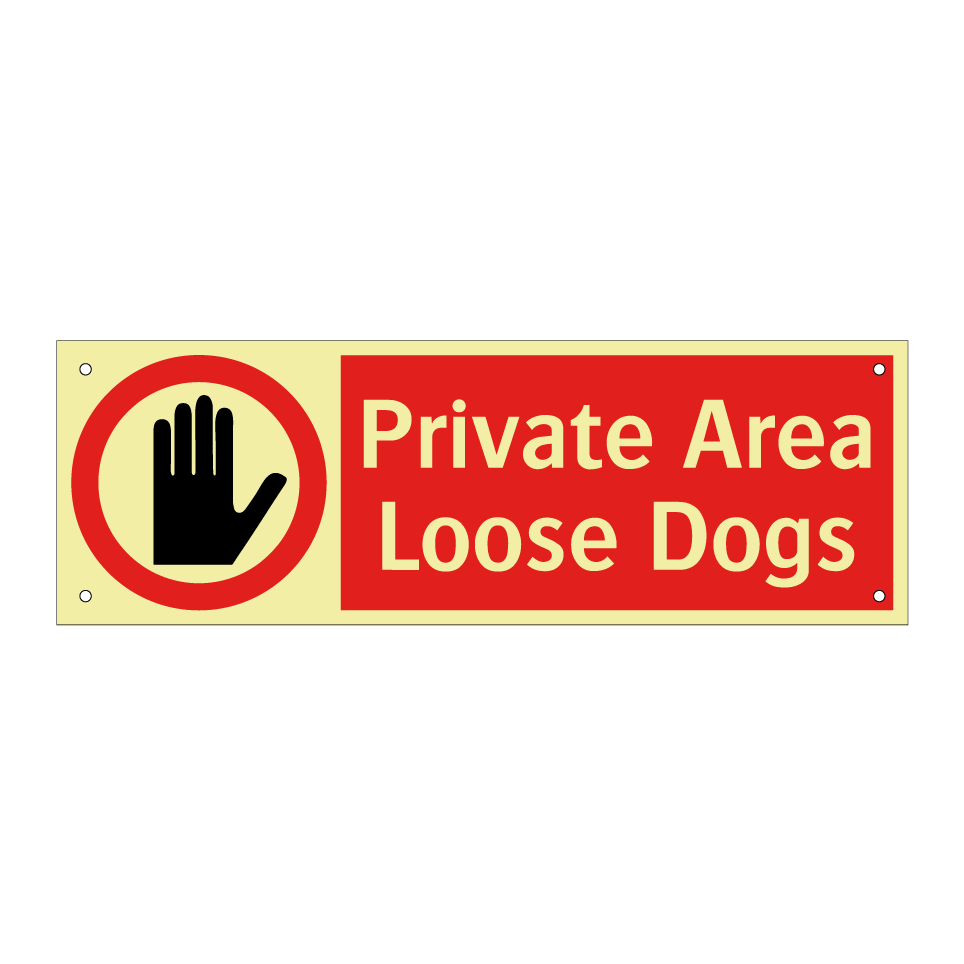 Private Area Loose Dogs