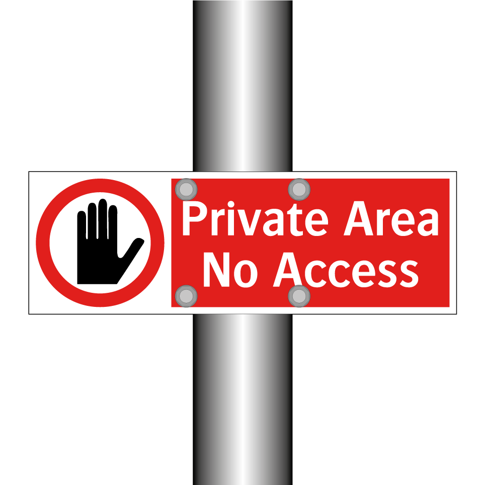 Private Area No Access