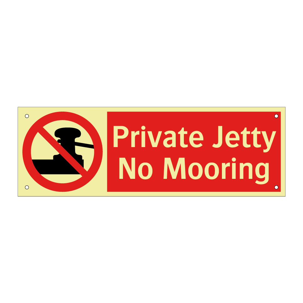 Private Jetty No Mooring