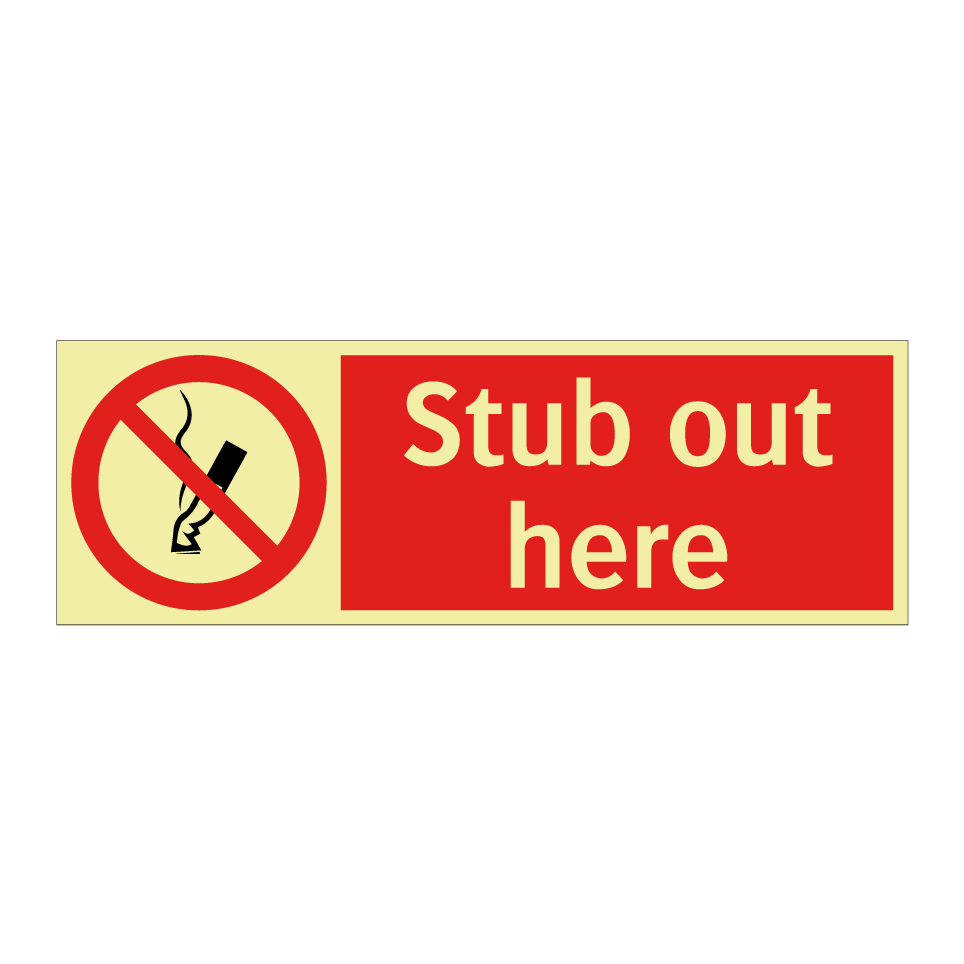 Stub out here
