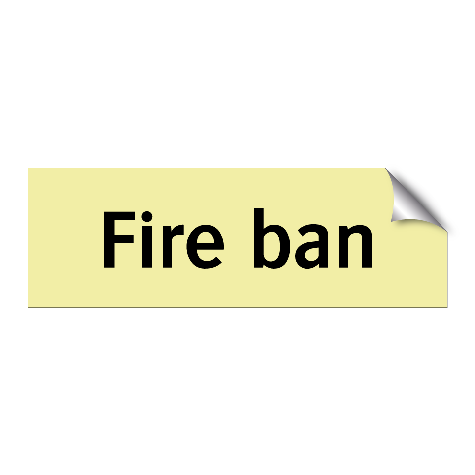 Fire ban