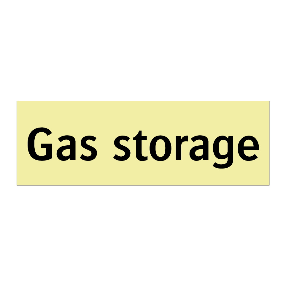 Gas storage
