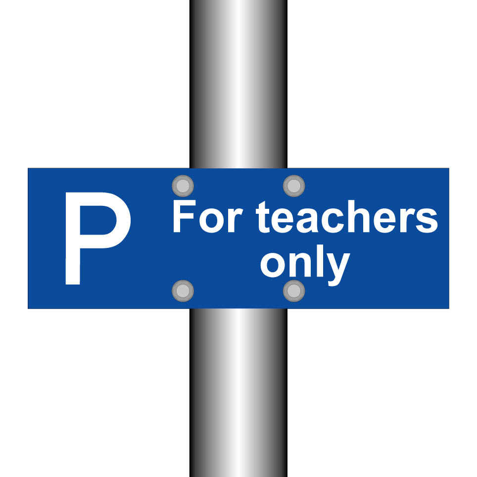 For teachers only