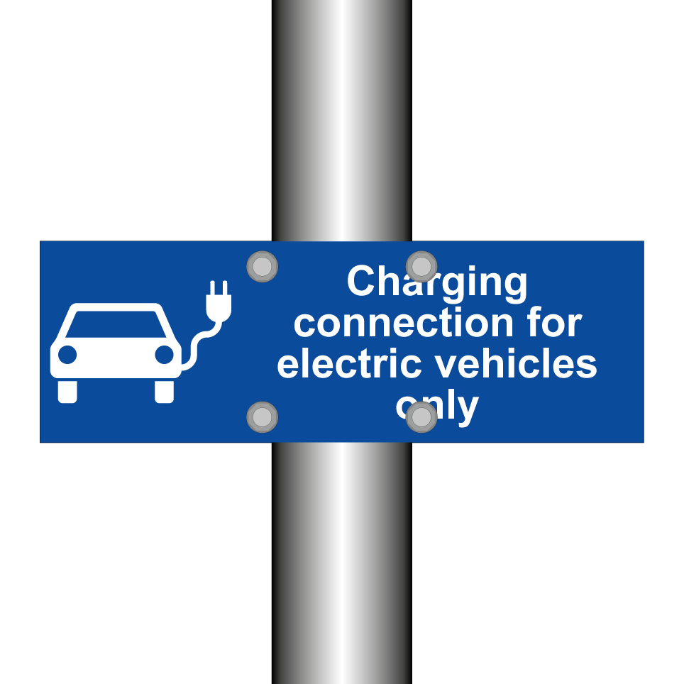 Charging connection for electric vehicles only