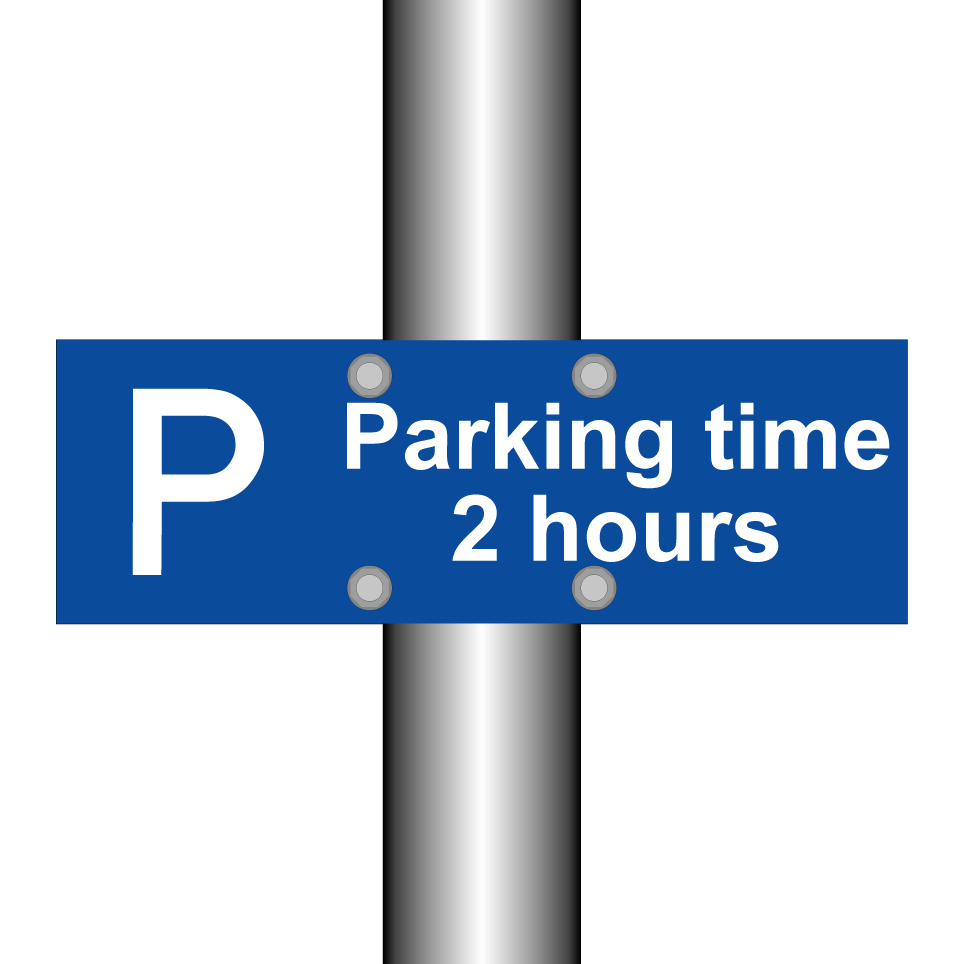 Parking time 2 hours