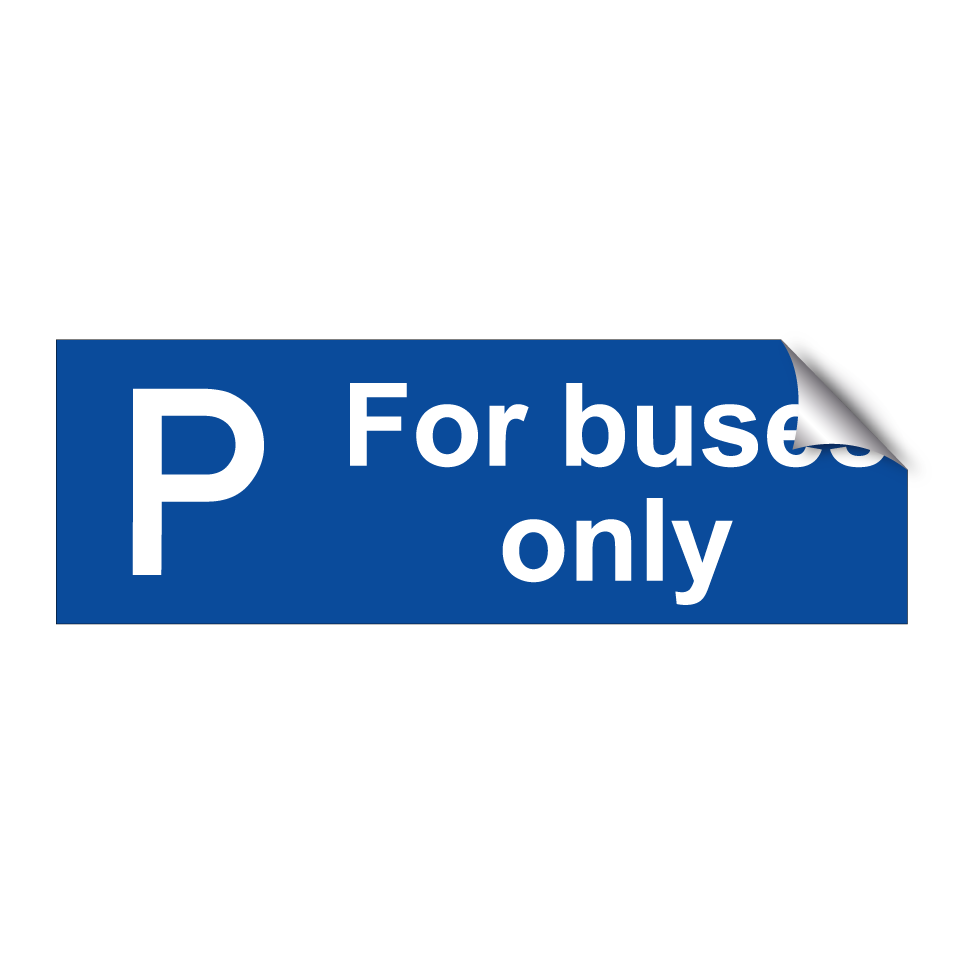 For buses only
