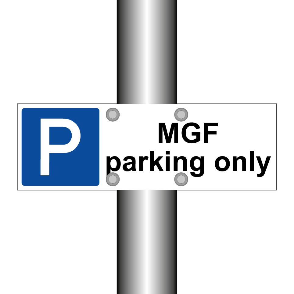 MGF parking only