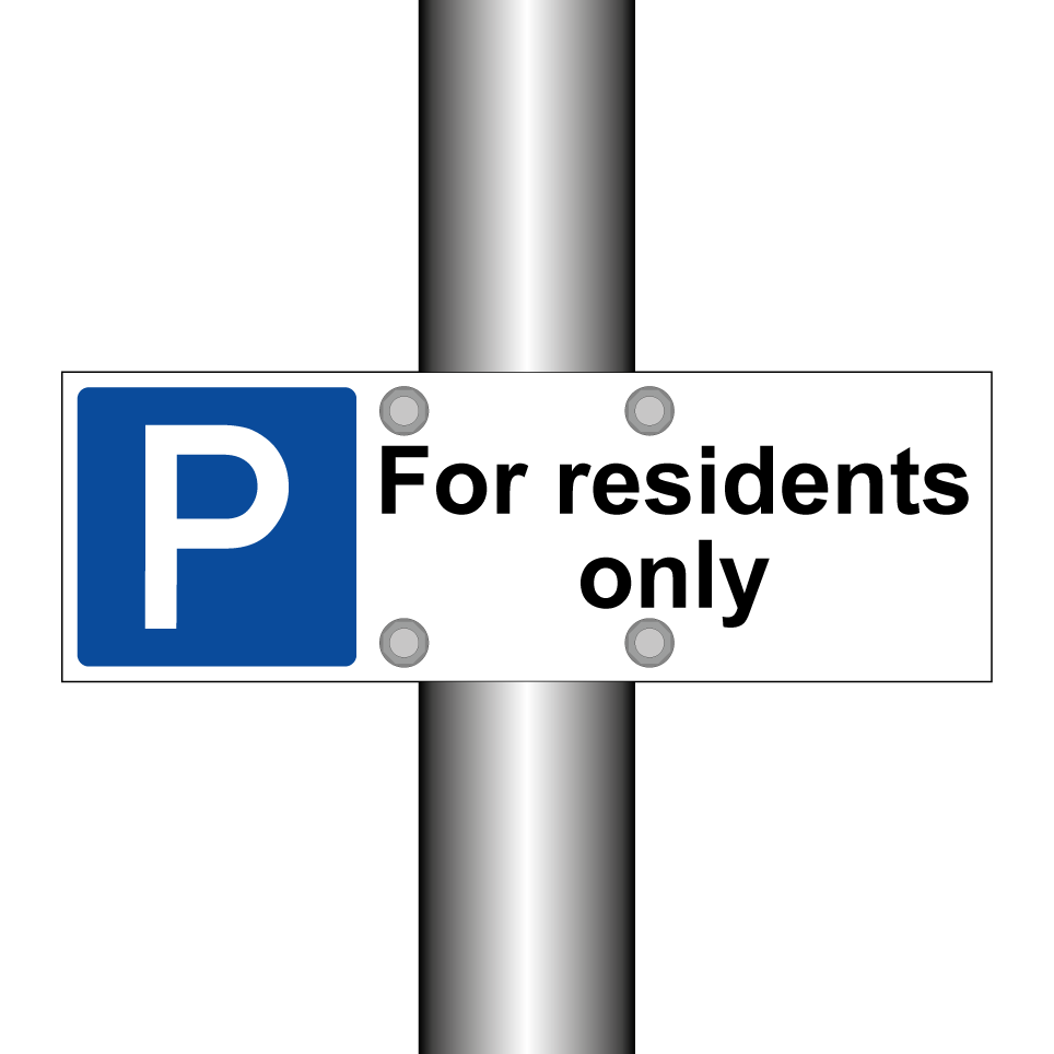 For residents only