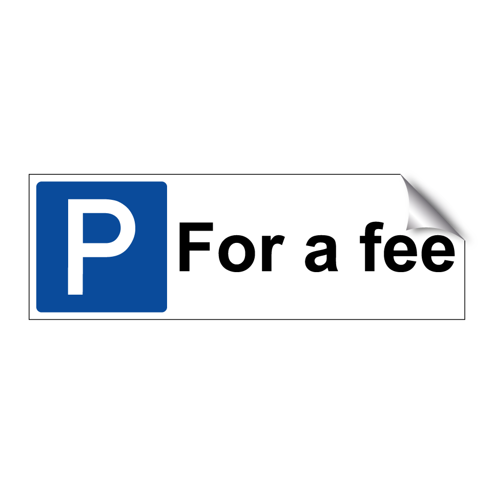 For a fee