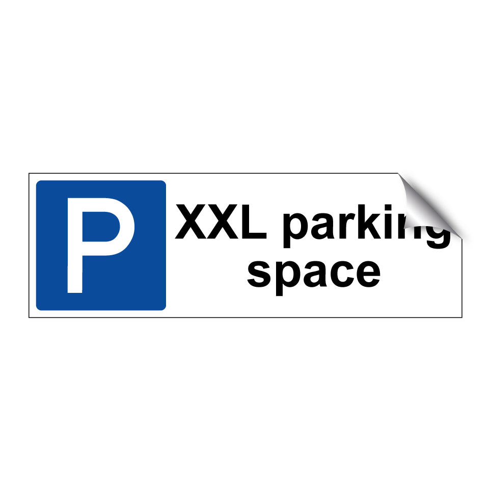 XXL parking space