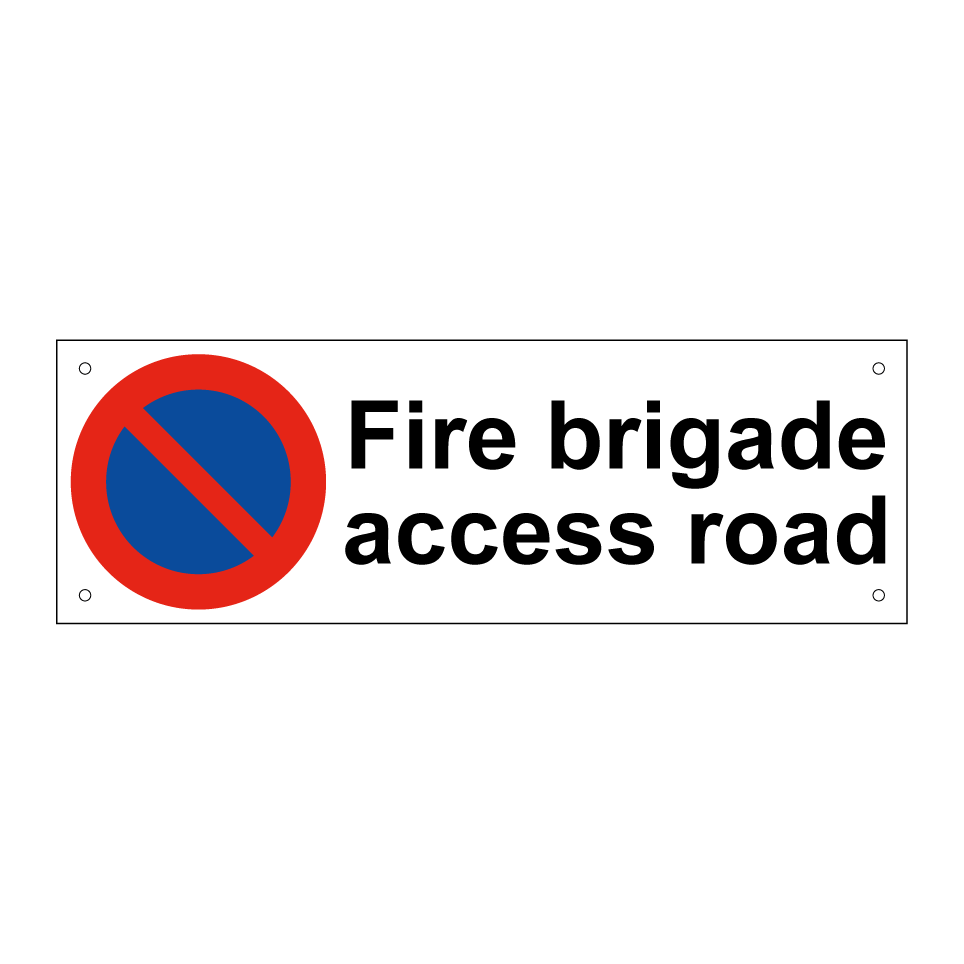 Fire brigade access road