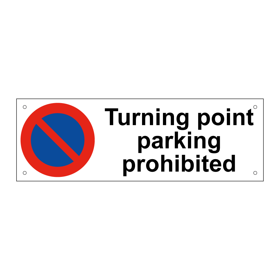 Turning point parking prohibited