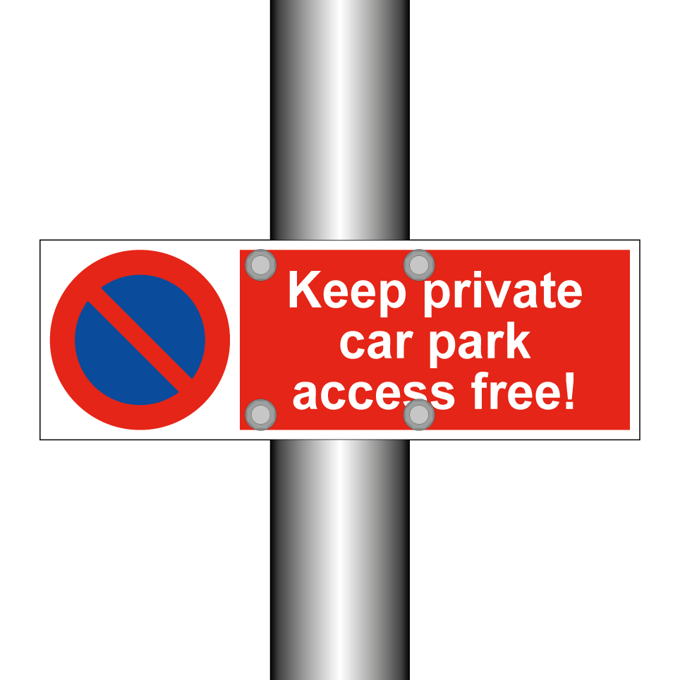 Keep private car park access free!