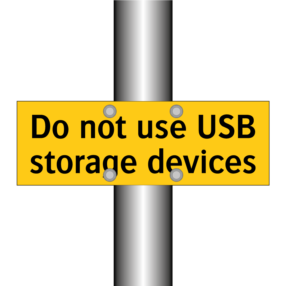 Do not use USB storage devices