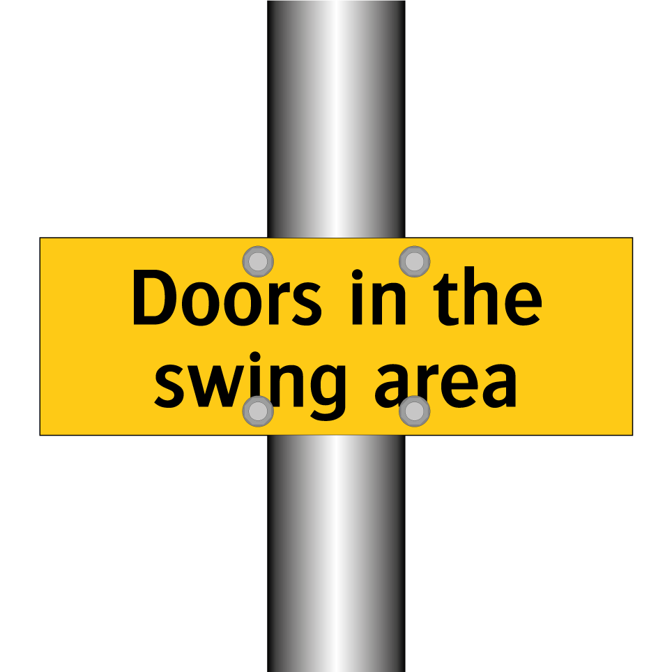 Doors in the swing area