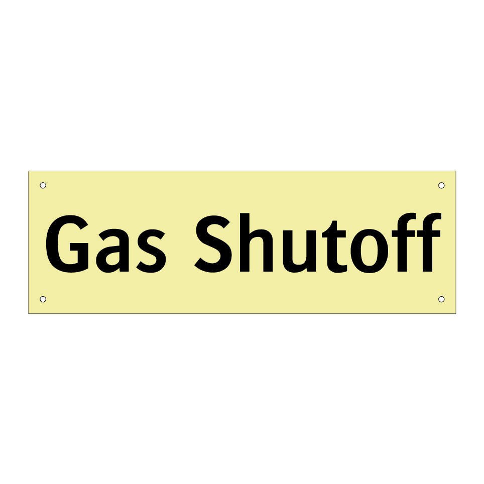 Gas Shutoff
