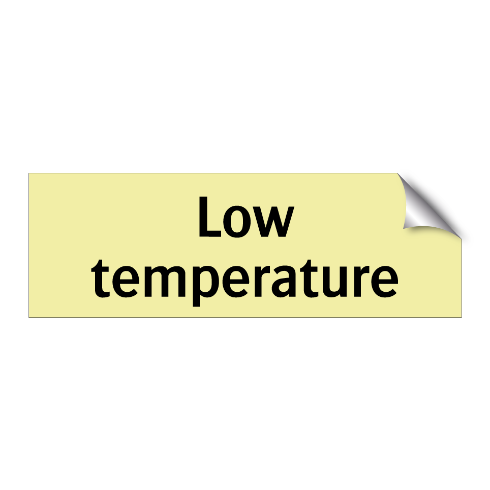 Low temperature