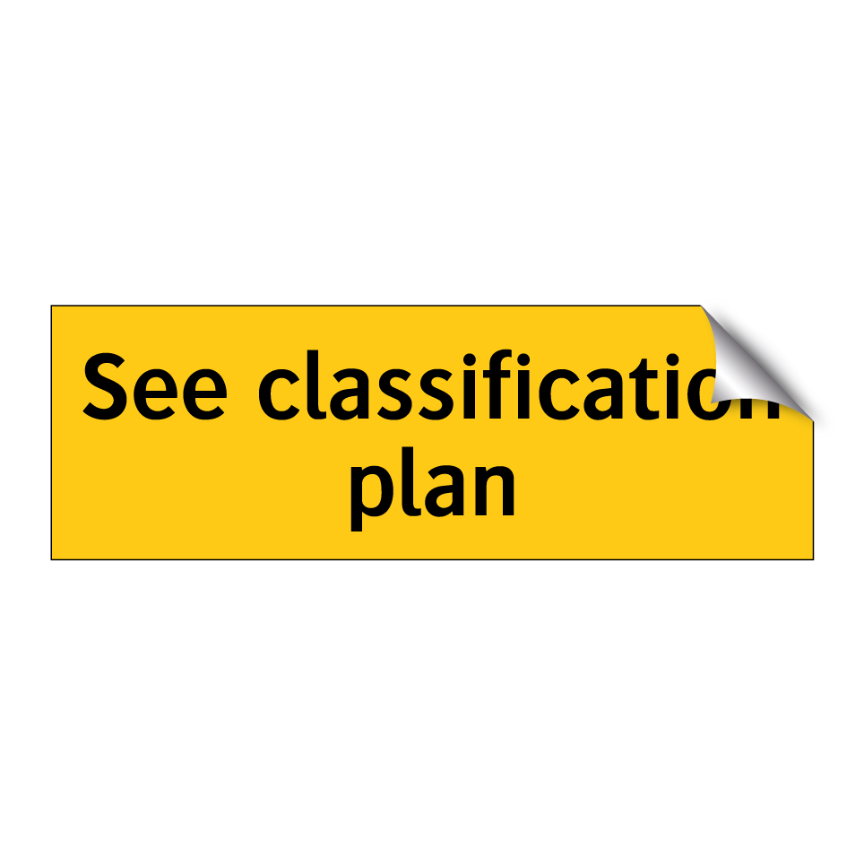 See classification plan