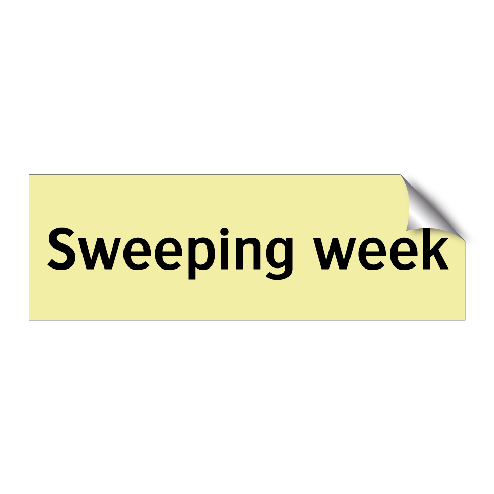 Sweeping week