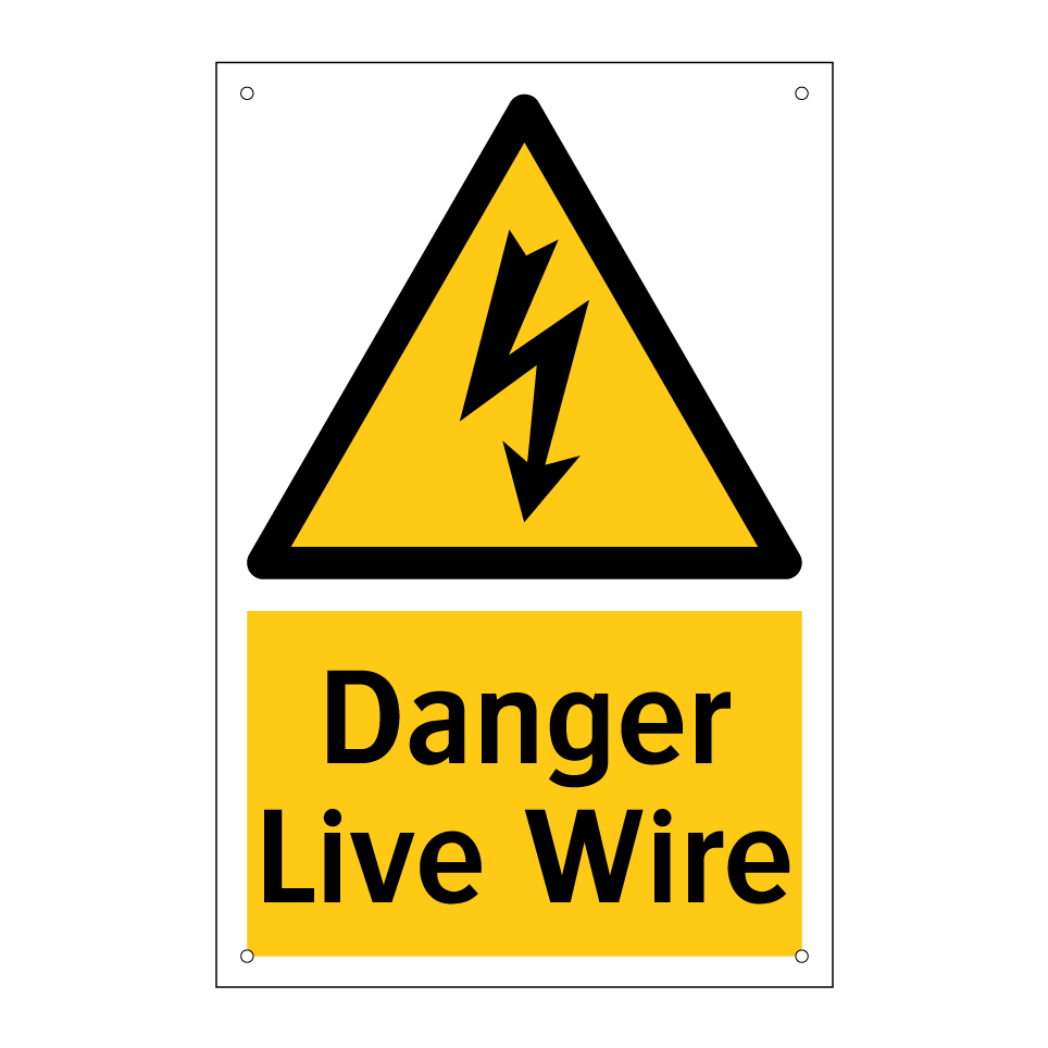 Danger Live Wire