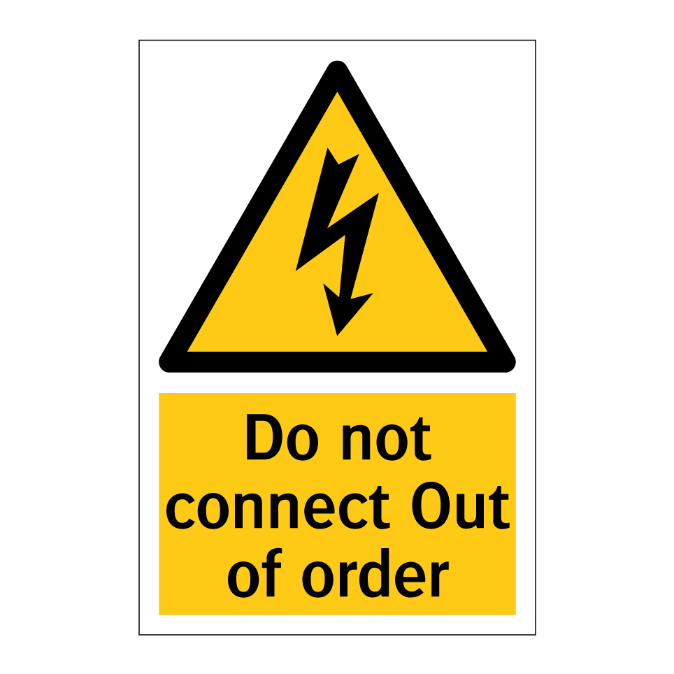 Do not connect Out of order