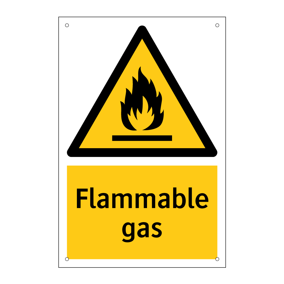 Flammable gas