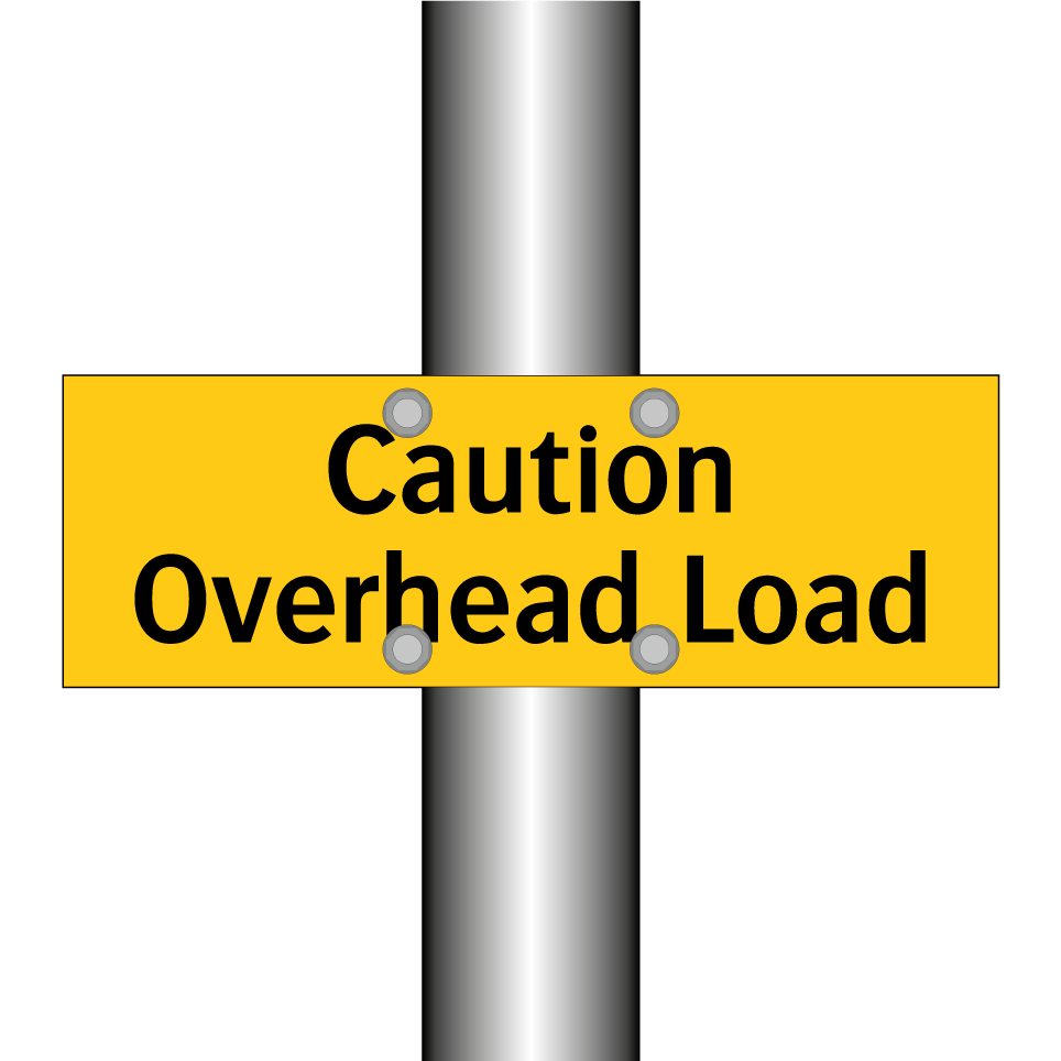 Caution Overhead Load