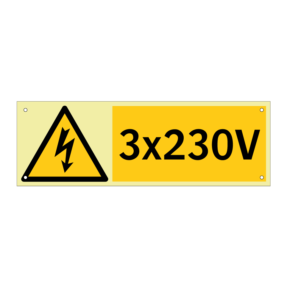 3x230V