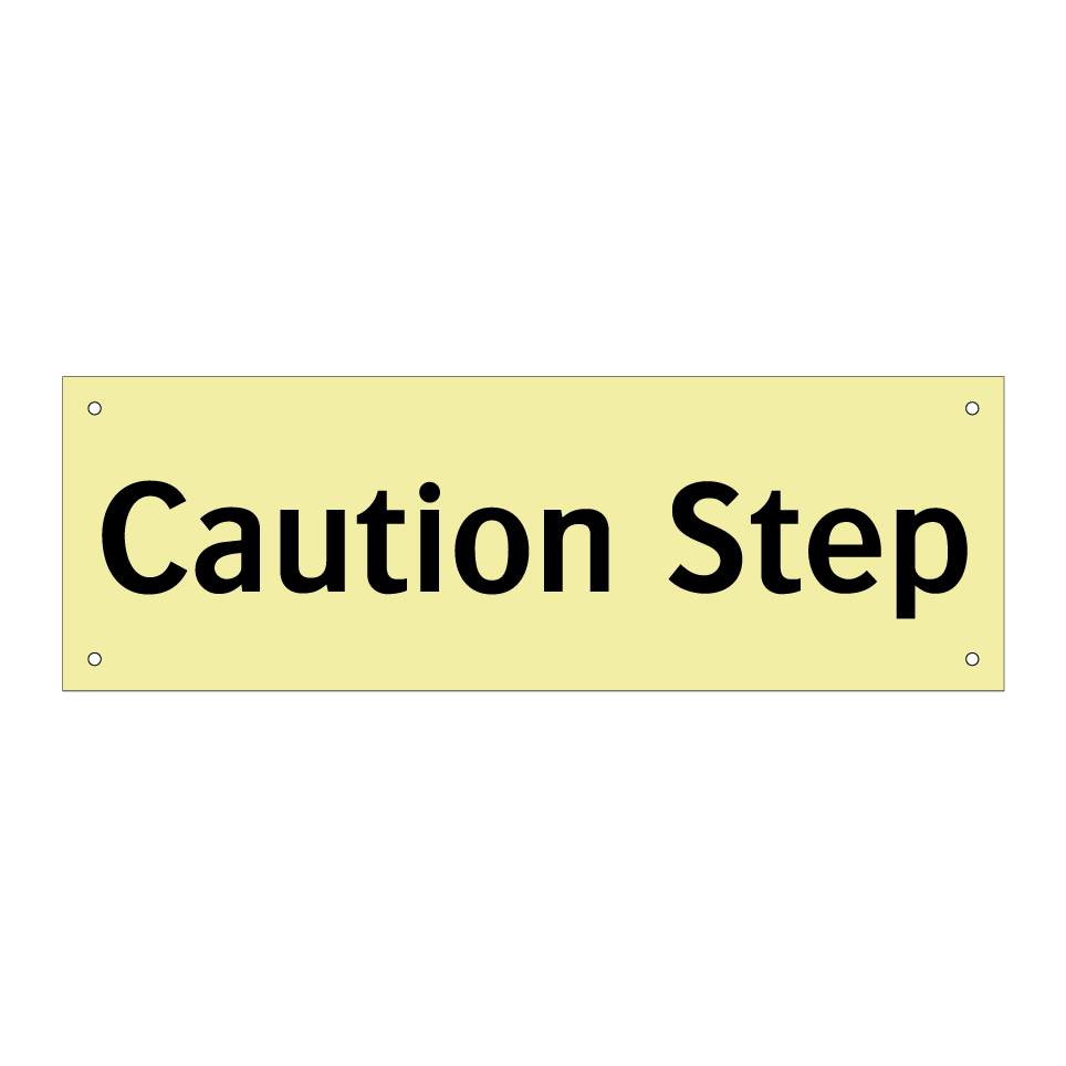 Caution Step