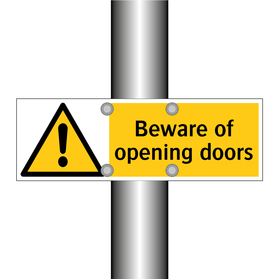 Beware of opening doors
