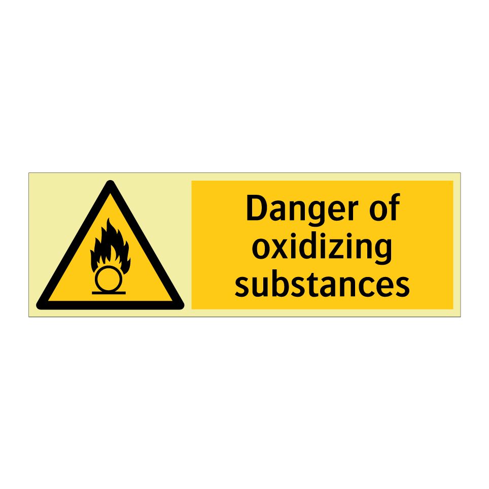 Danger of oxidizing substances